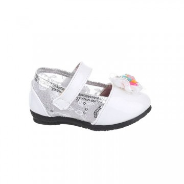 Baby ballerina schoenen wit maat 13-16