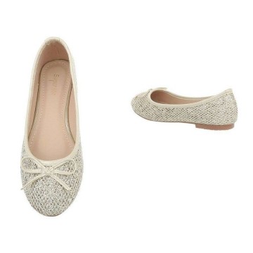 Ballerina glitter goud