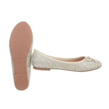Ballerina glitter goud