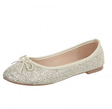 Ballerina glitter goud