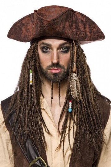 Captain jack sparrow piraat kostuum compleet