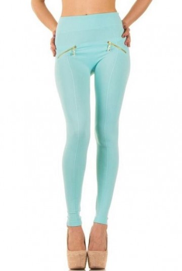 Dames legging licht blauw XS-XL