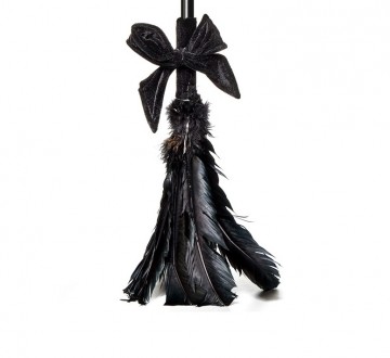 Heksenbezem veren zwart