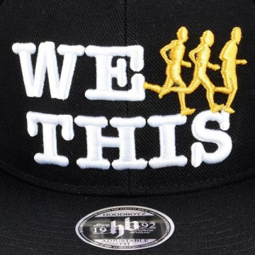 Hoodboyz We Run This snapback cap zwart