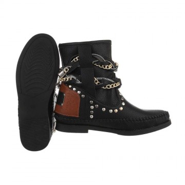 Ibiza style laarzen zwart