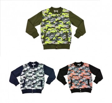 Leger neon kleur vesten jongens