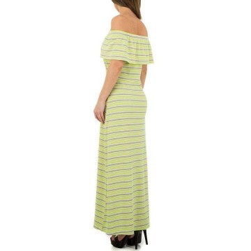 Maxi jurk geel
