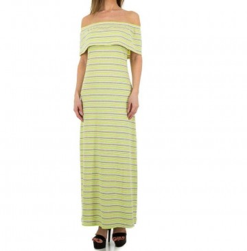 Maxi jurk geel
