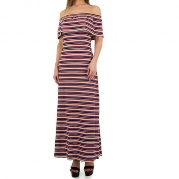 Maxi jurk rood multi