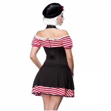 Mimespeler compleet carnavalskostuum