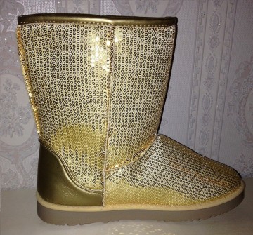 Pailletten laarsjes maat 37