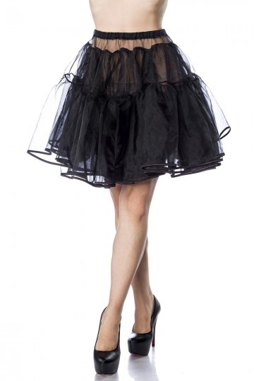 Petticoat 48 cm zwart