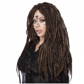 Pruik dreadlocks piraat hippie rasta voodoo