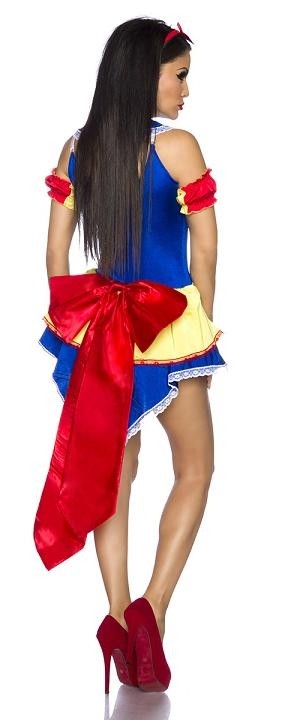 Sneeuwwitje jurkje compleet kostuum XS-M