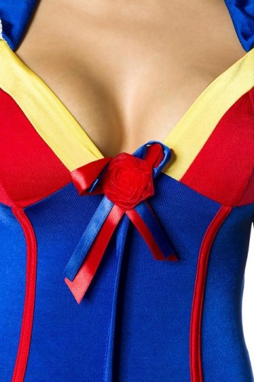 Sneeuwwitje jurkje compleet kostuum XS-M