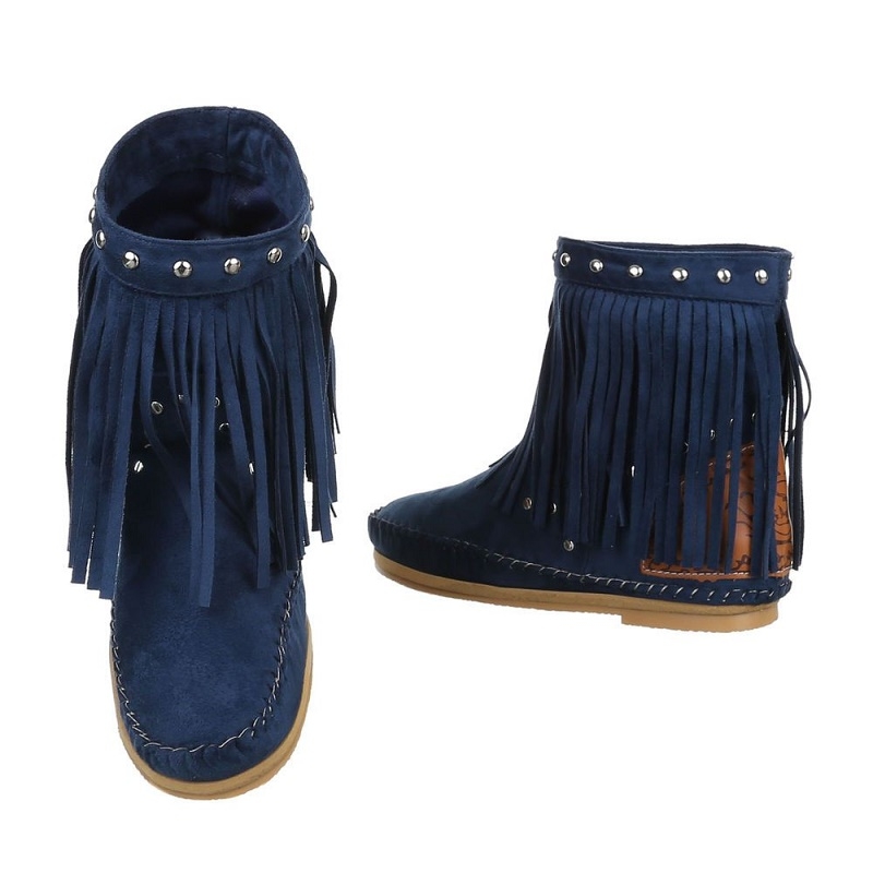 Ibiza laarzen franjes blauw Ibiza boots Mini jurken.nl Ibiza laarzen franjes gebroken wit Ibiza boots Mini