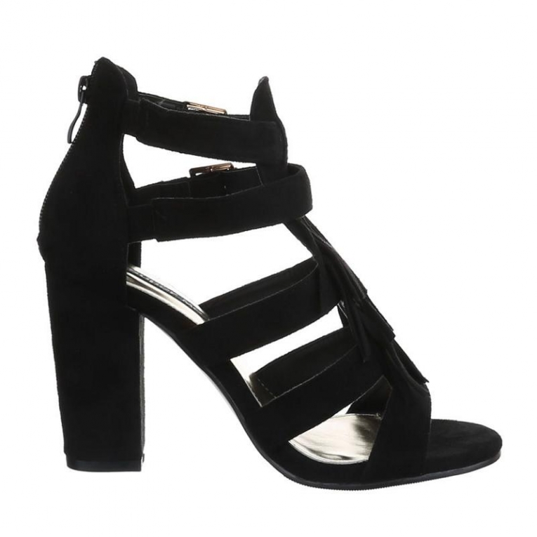 Ibiza pumps sandalen bandjes zwart - Pumps -